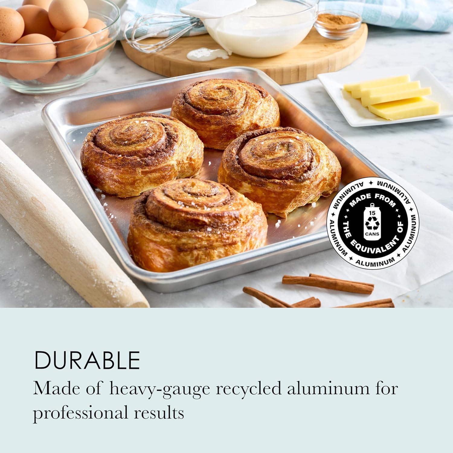 Bandeja para Hornear Aluminio Reciclado Chicago Metallic 33.5x25 cm