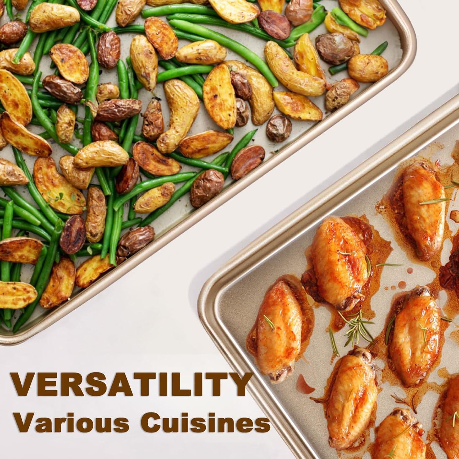 Juego de bandejas para hornear Wildone 2 piezas 44.5x30.5 cm