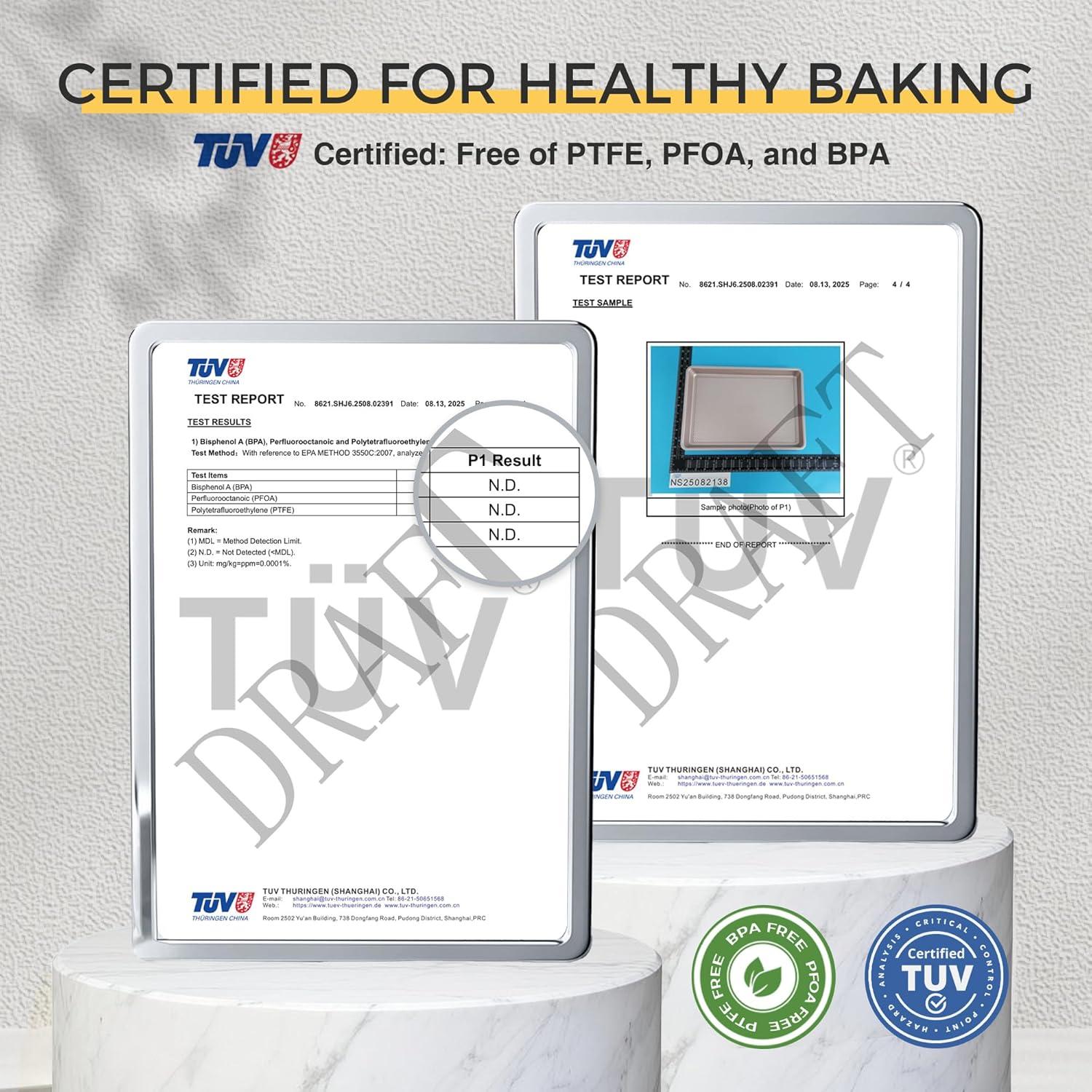 Bandeja para Rollos de Gelatina HONGBAKE 38.6x25.9cm Antiadherente