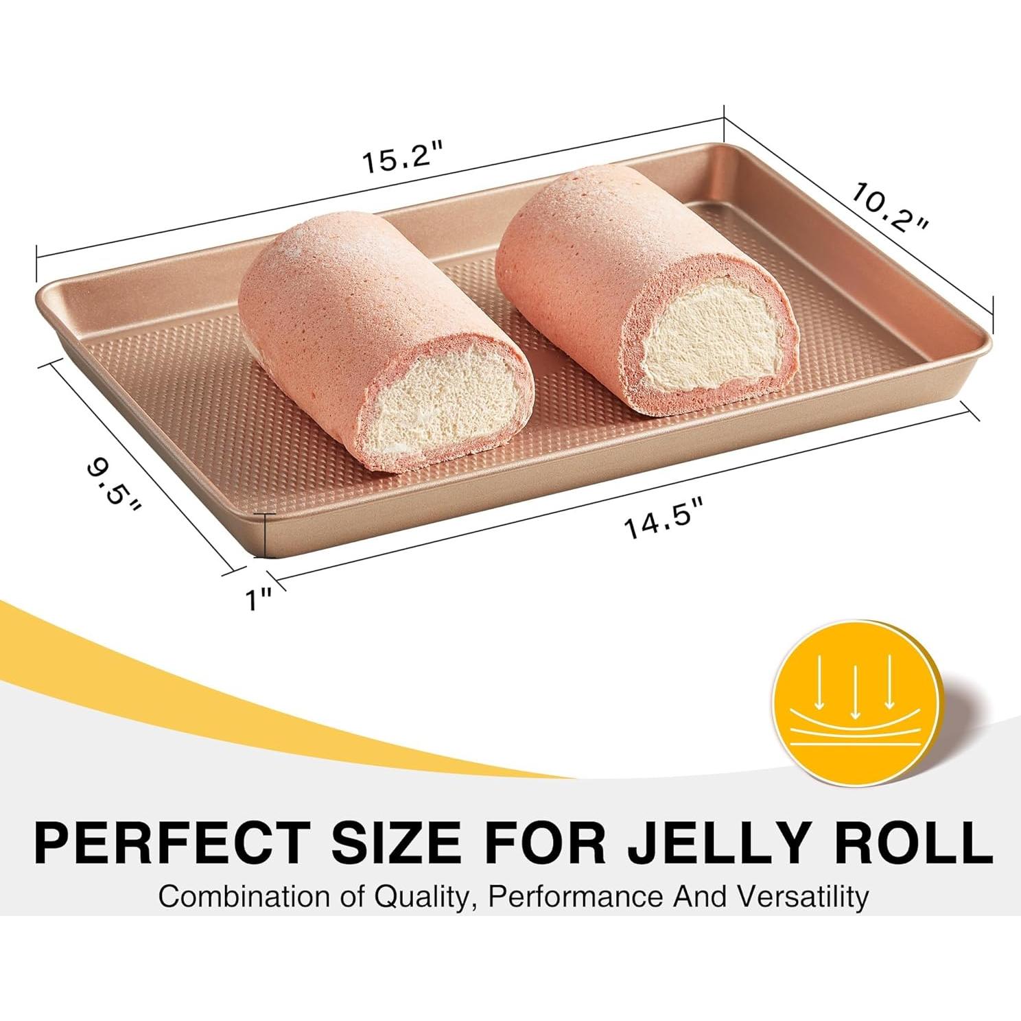Bandeja para Rollos de Gelatina HONGBAKE 38.6x25.9cm Antiadherente