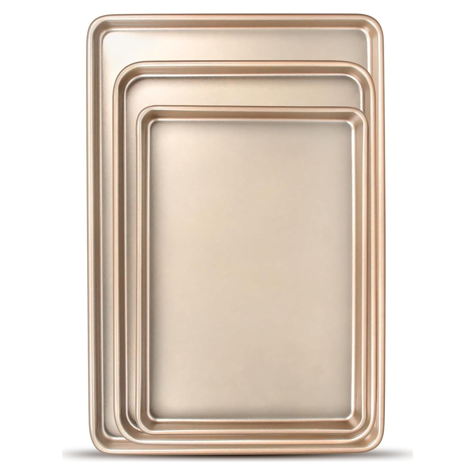 Juego de Bandejas para Hornear Deedro 3 Piezas Antiadhesivas