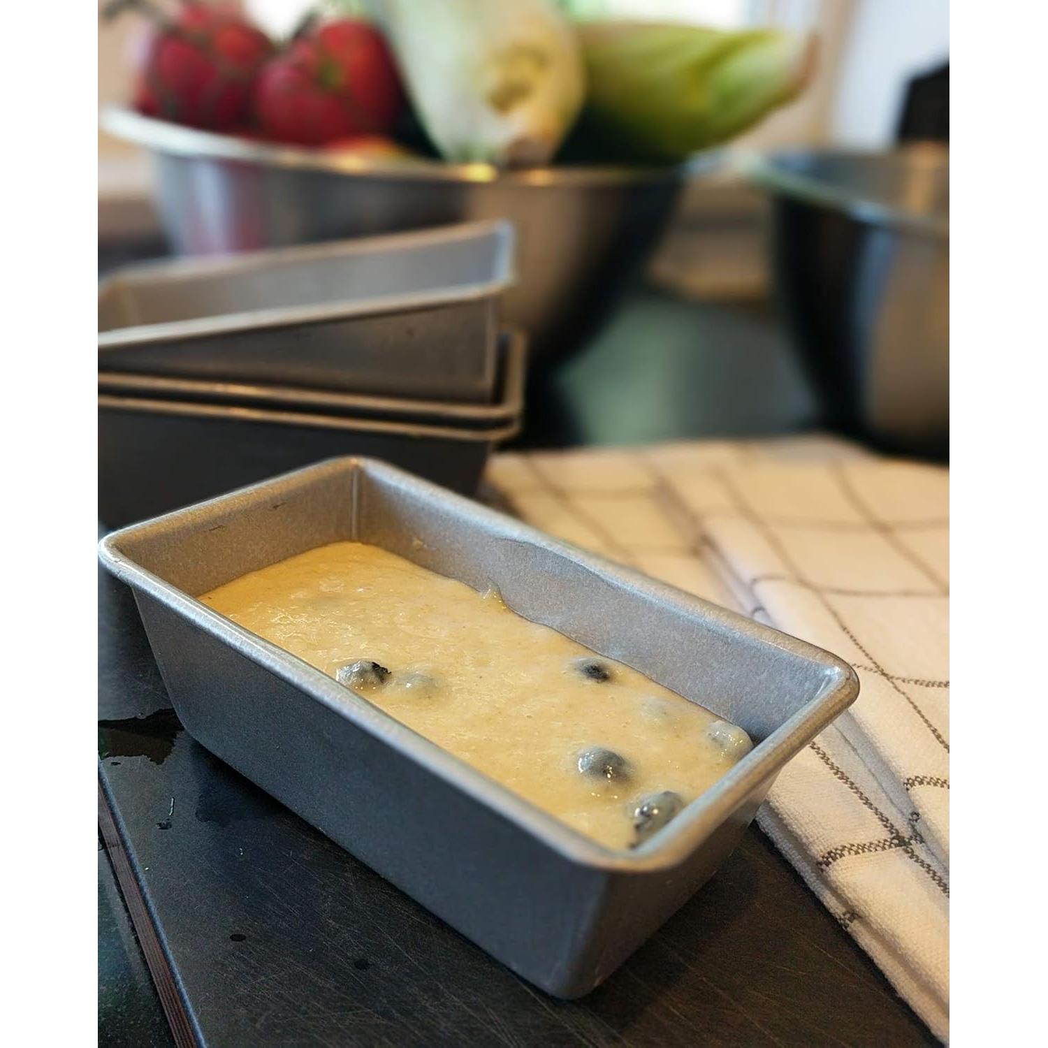 Juego de 4 Sartenes Mini USA Pan No Pegajoso Acero Aluminizado