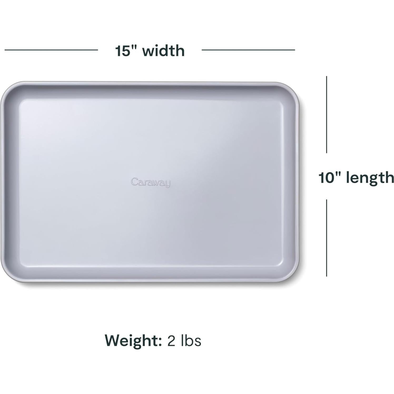 Hoja para Hornear Cerámica Caraway Mediana 25.4x38.1cm Crema