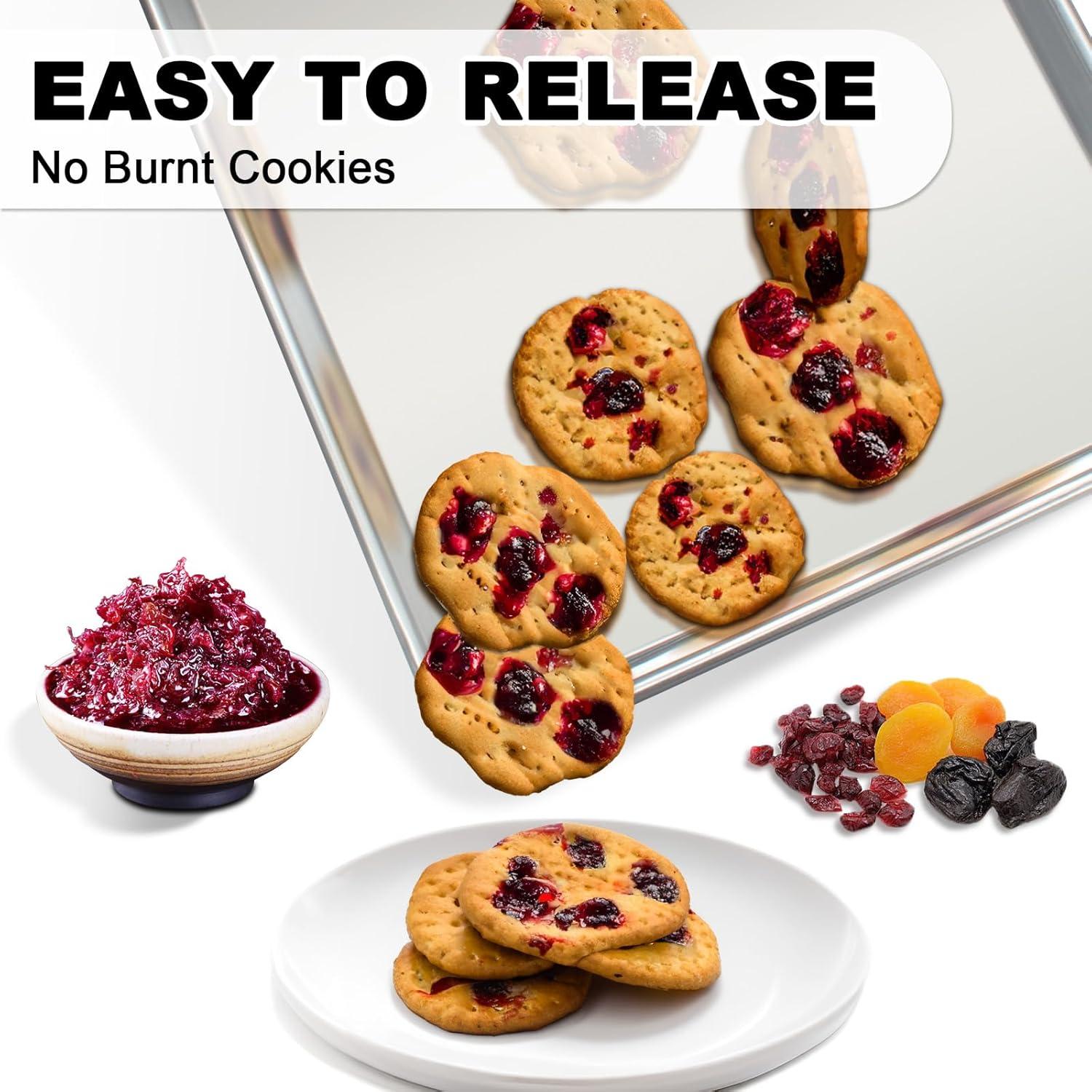 Juego de bandejas para hornear EWFEN 46x33 cm aluminio antiadherente