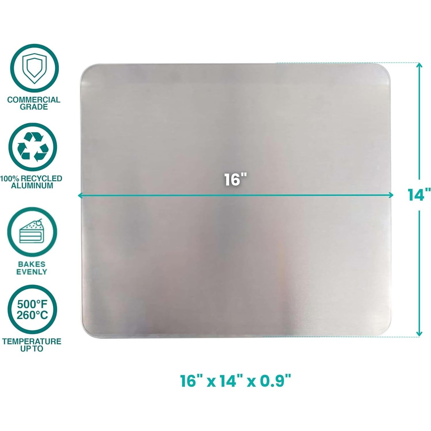 Bandeja para galletas aislada Baker's Secret 2 piezas 40.64 cm