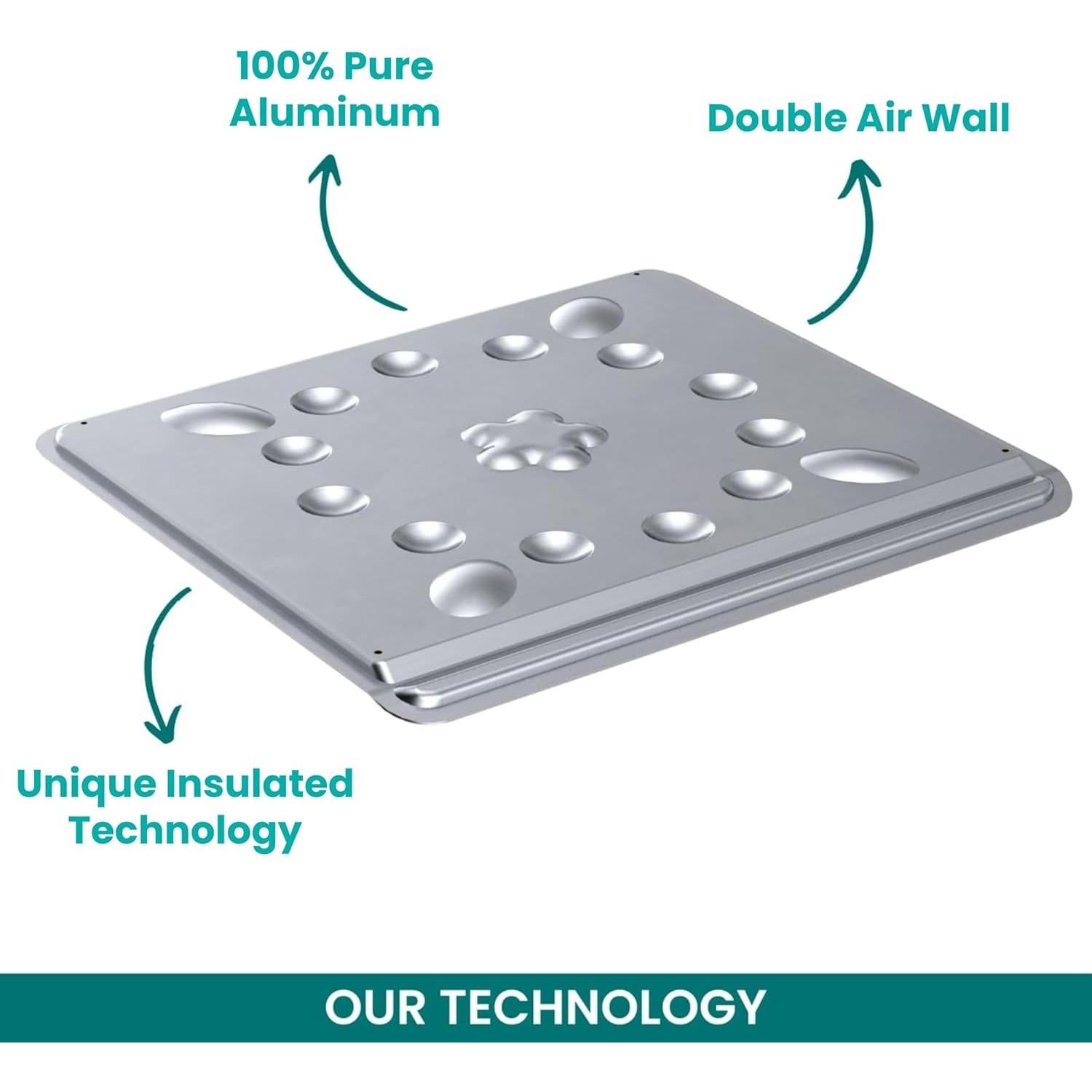 Bandeja para galletas aislada Baker's Secret 2 piezas 40.64 cm