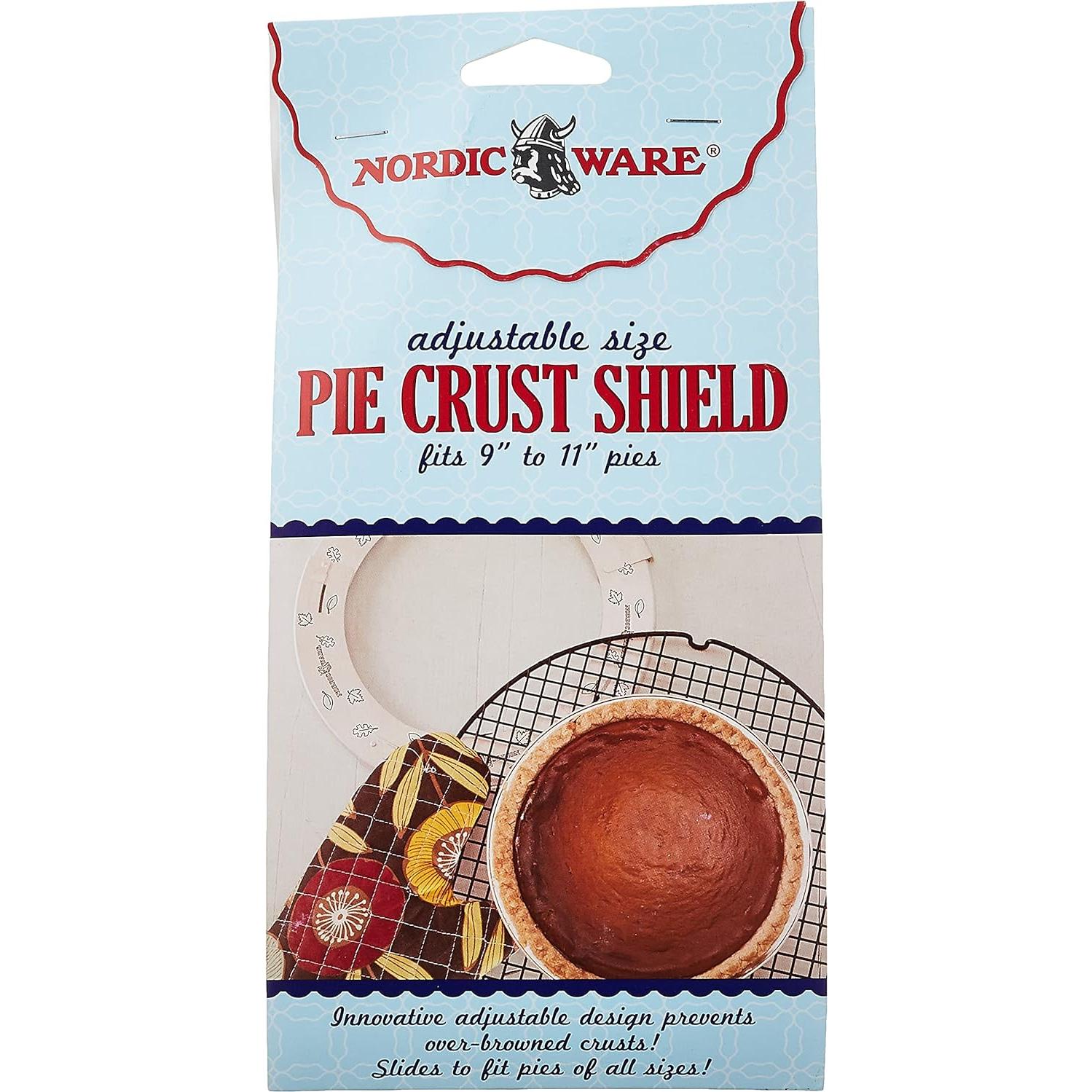 Escudo de Pastel Ajustable Nordic Ware 20-25 cm Aluminio