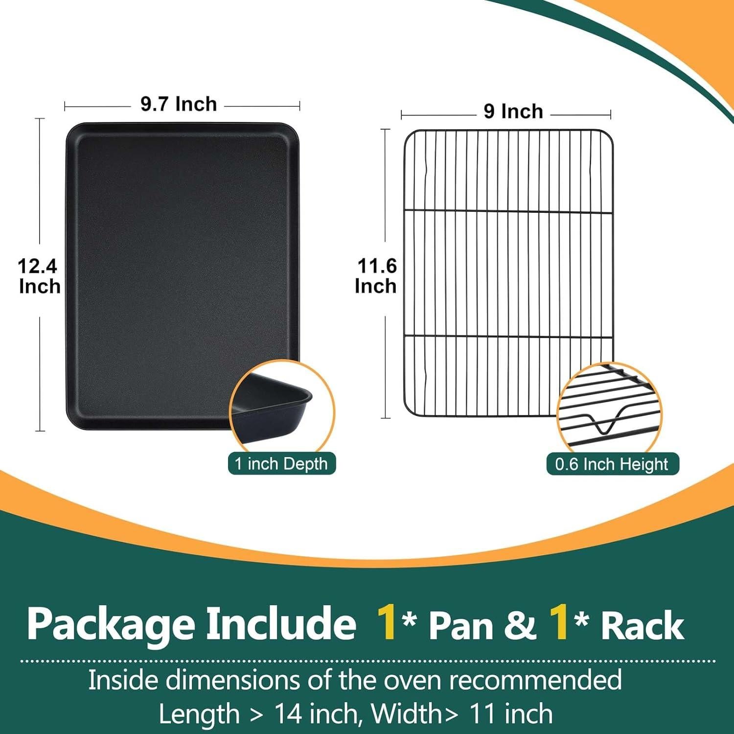 Bandeja para Hornear P&P CHEF 31.5x24.6cm Antiadherente