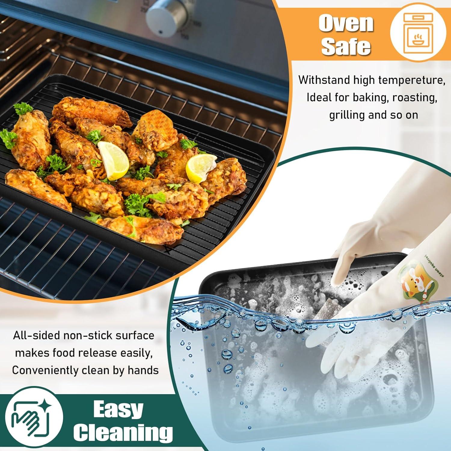 Bandeja para Hornear P&P CHEF 31.5x24.6cm Antiadherente