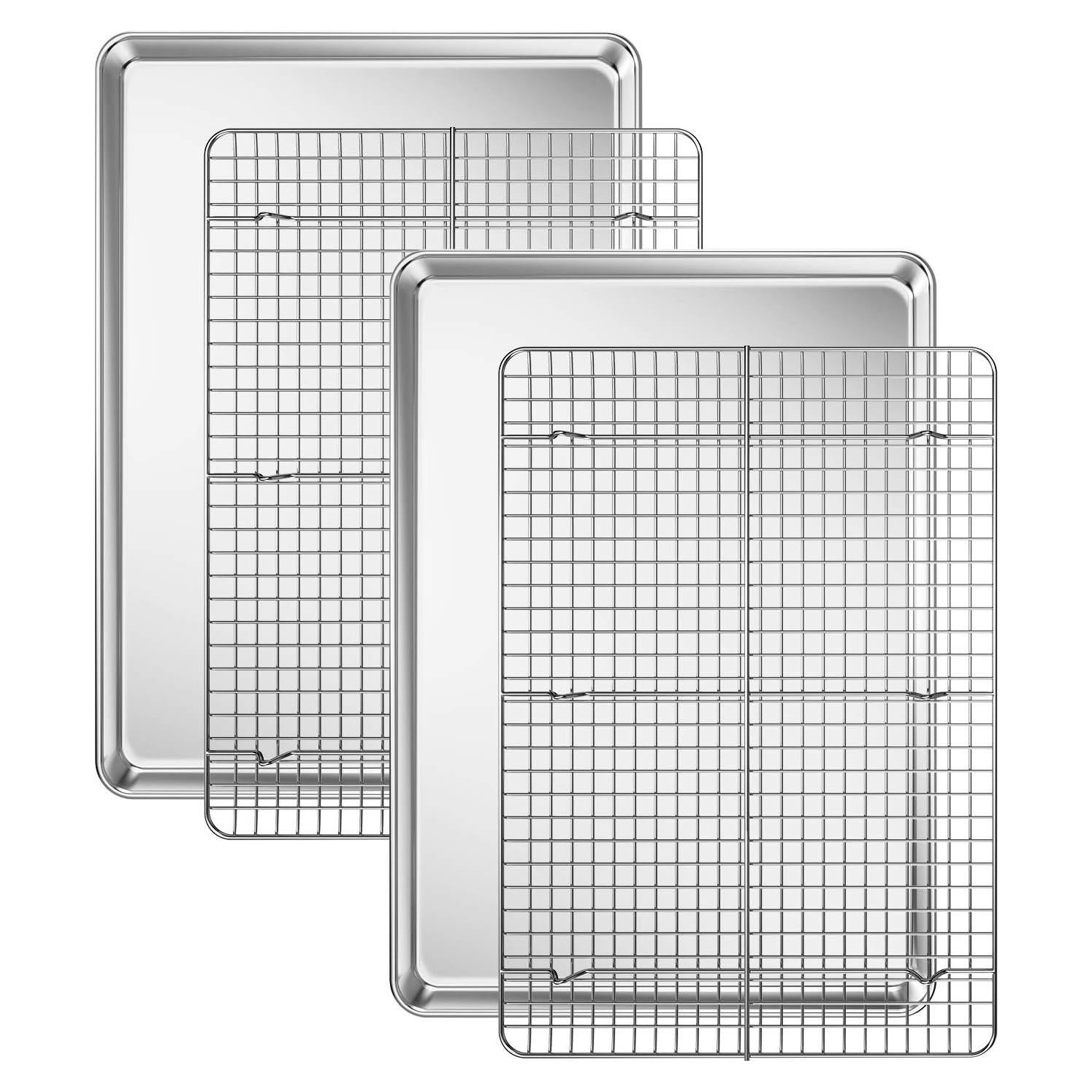 Juego de bandejas para hornear Deedro 43.9x31.2cm acero inoxidable