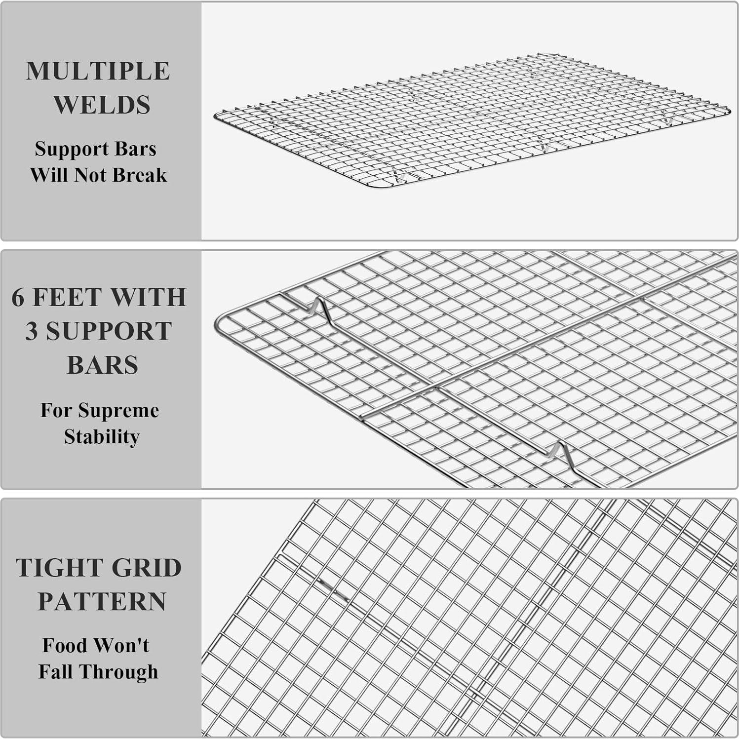 Juego de bandejas para hornear Deedro 43.9x31.2cm acero inoxidable