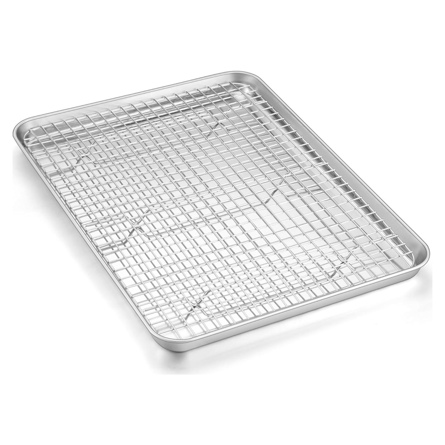 Bandeja para Hornear Homikit 40.6x30.5cm Acero Inoxidable