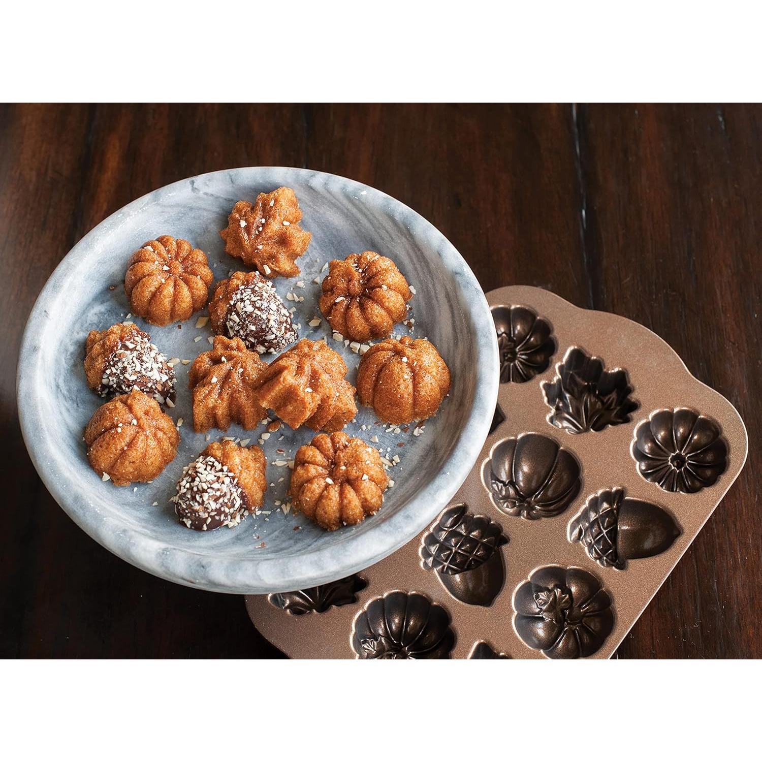 Sartén para Pastelitos Nordic Ware Calabaza 2 Tazas