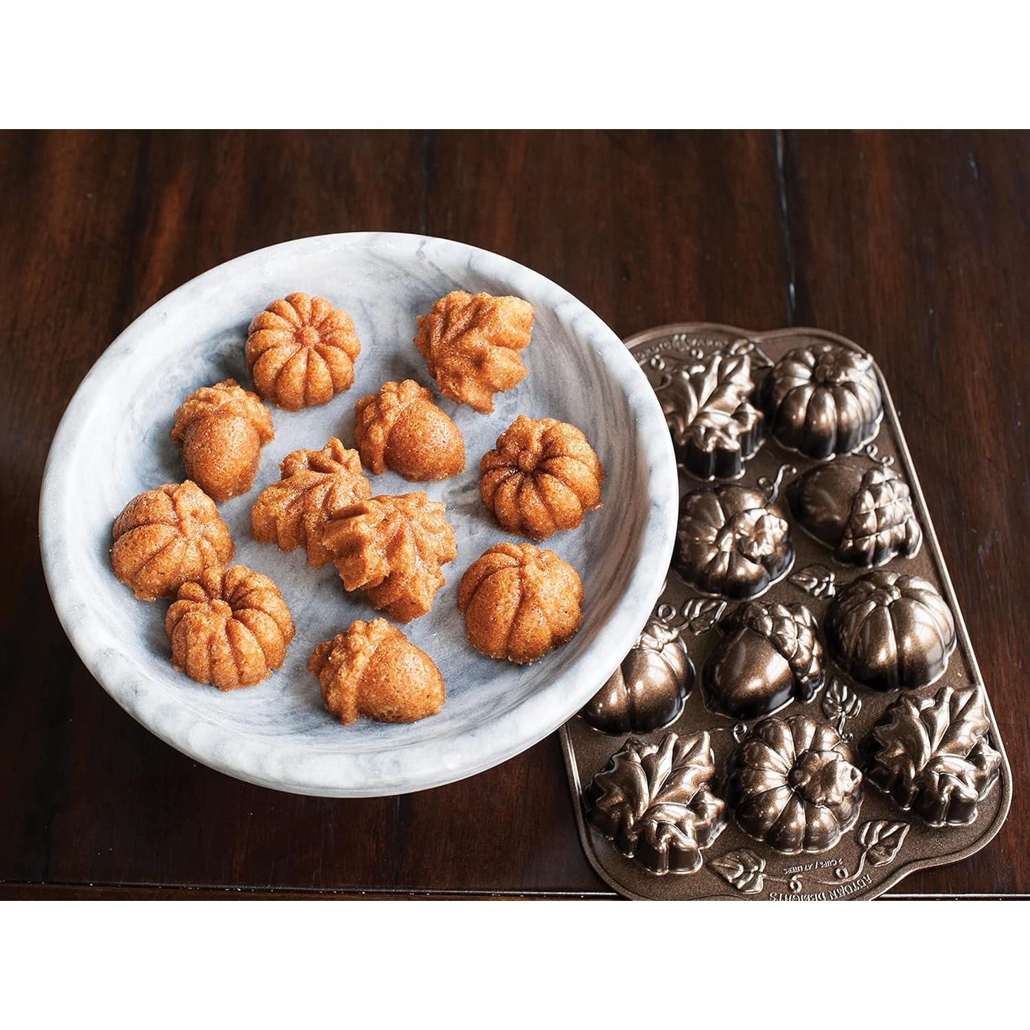 Sartén para Pastelitos Nordic Ware Calabaza 2 Tazas