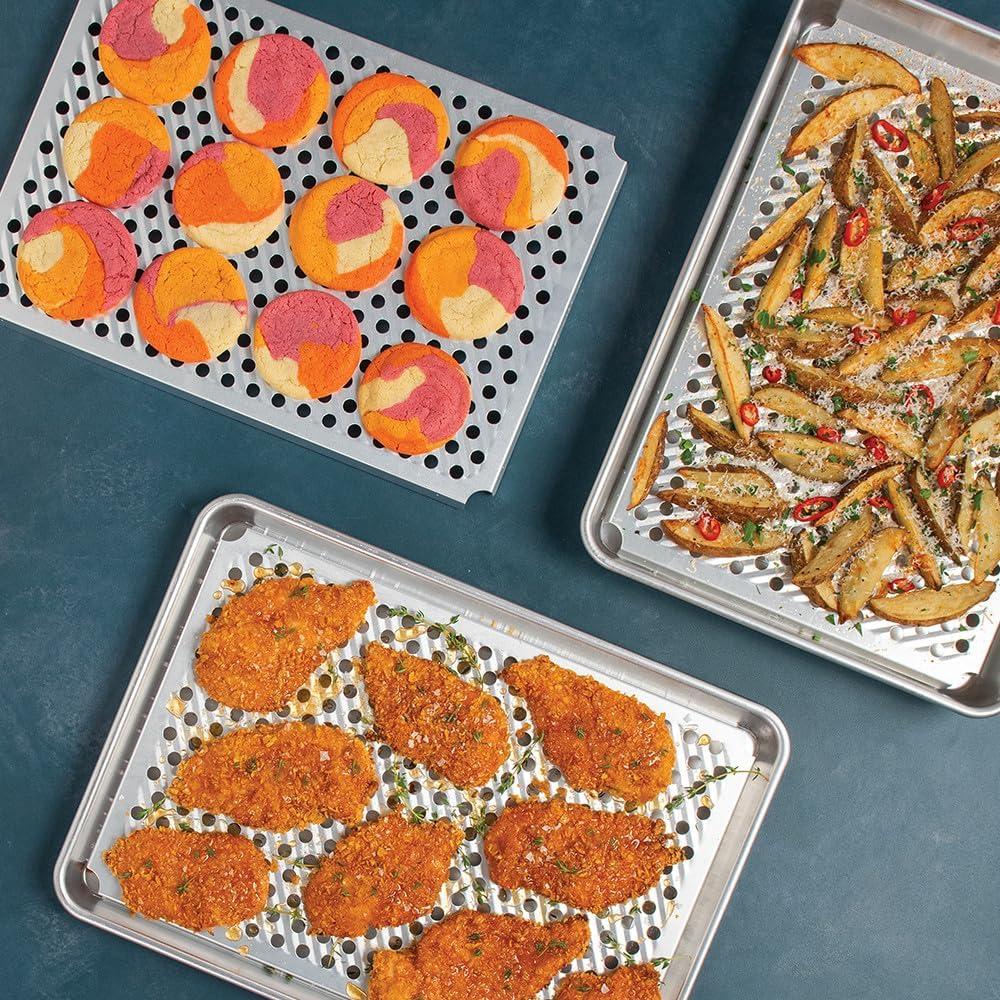 Rejilla Multiusos Nordic Ware 28.7x41.4 cm para Horno