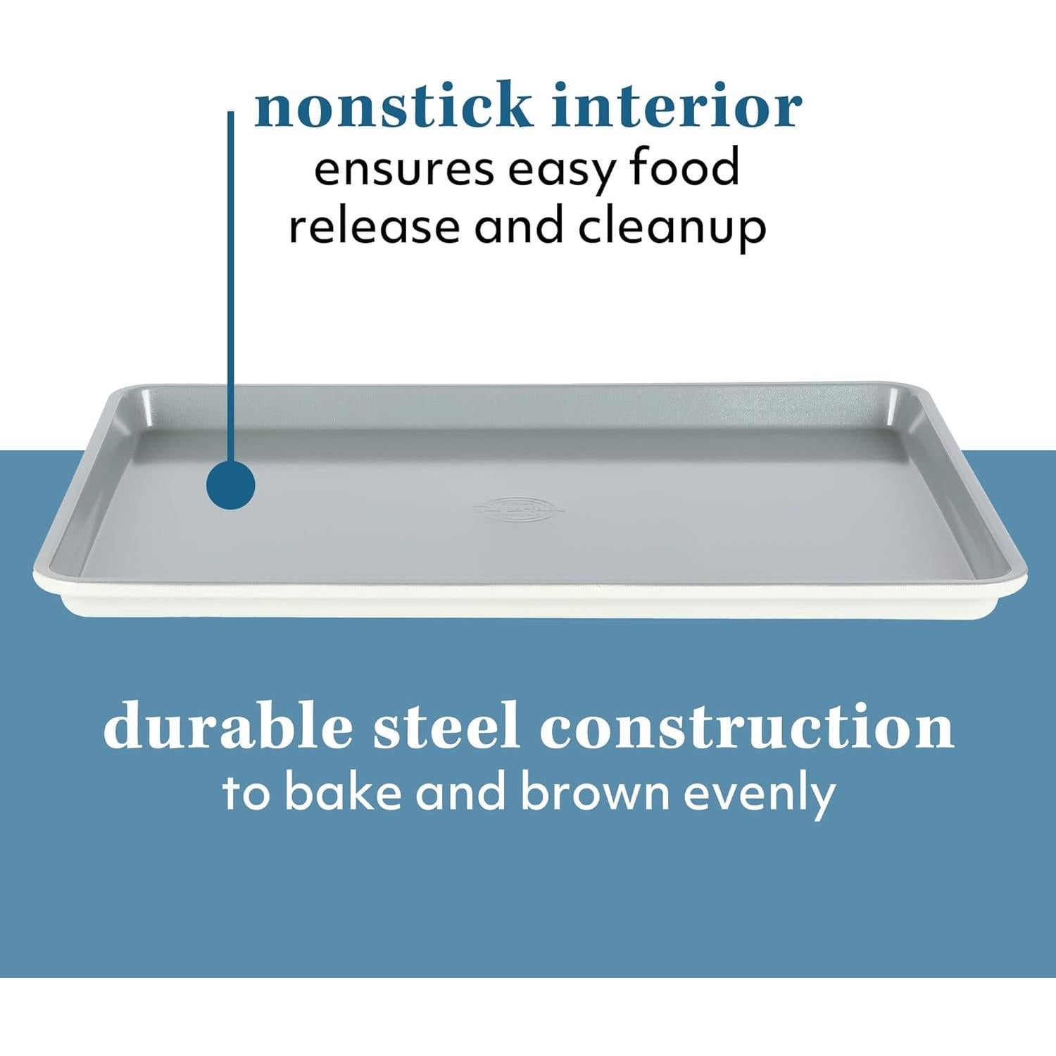 Bandeja para Hornear Antiadherente Sur La Table 45.7x33 cm