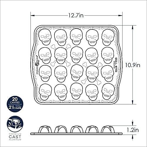 Mordedor de Calavera Nordic Ware - Bandeja de Horno 2.5 tazas