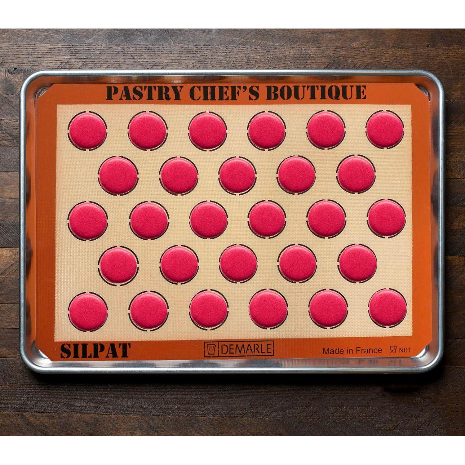 Alfombrilla de Hornear Silpat Premium 34.5x49.5cm para Macarons