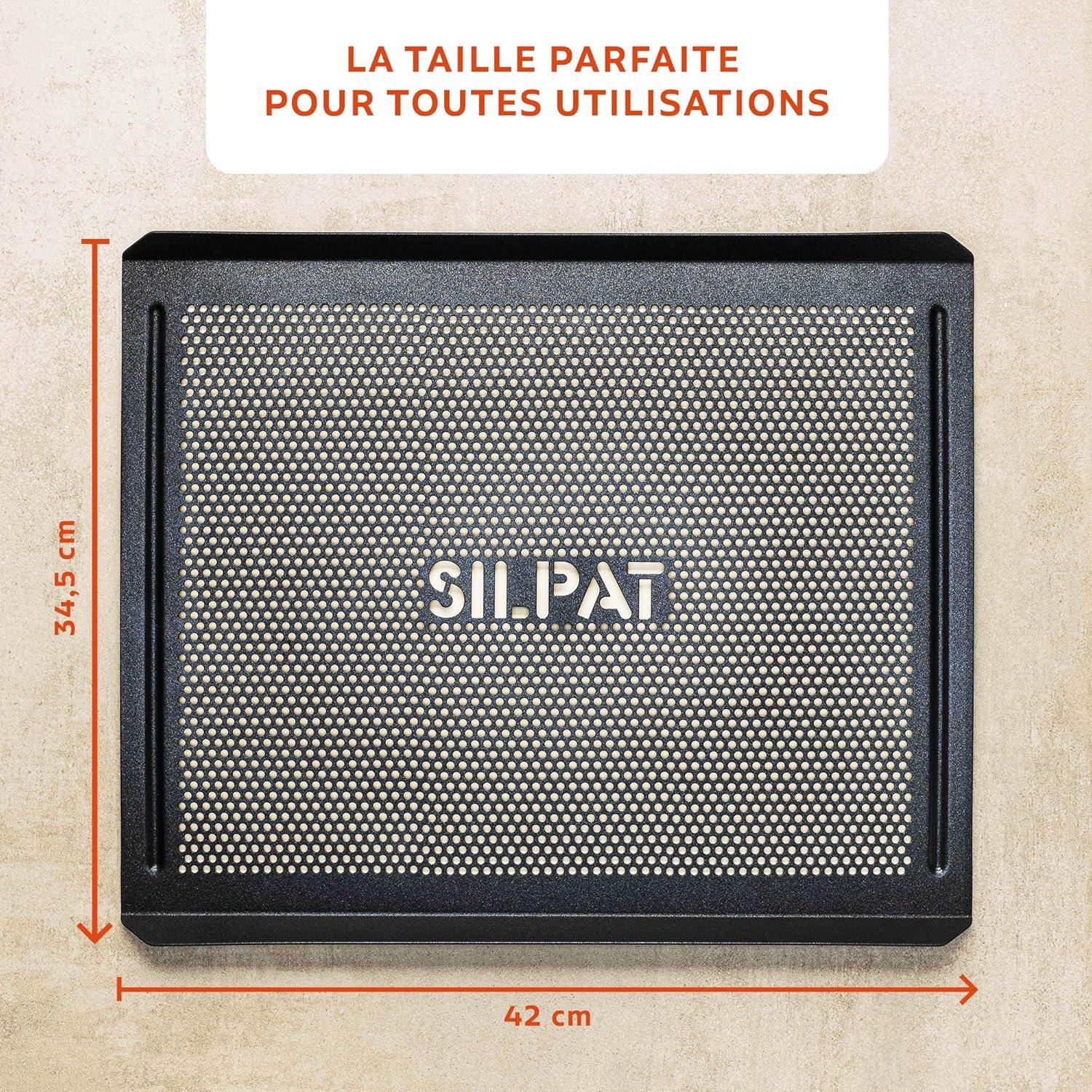 Bandeja de Hornear Perforada Silpat 29.5x41.9 cm Aluminio