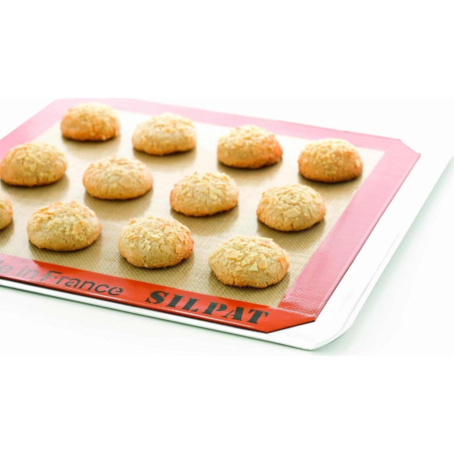 Alfombrilla de Hornear Silpat de Silicona Antiadherente - 2 Pzas