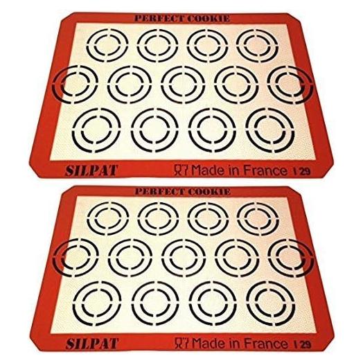 Hoja para Hornear Galletas Silpat AE420295-12 - 2 Piezas