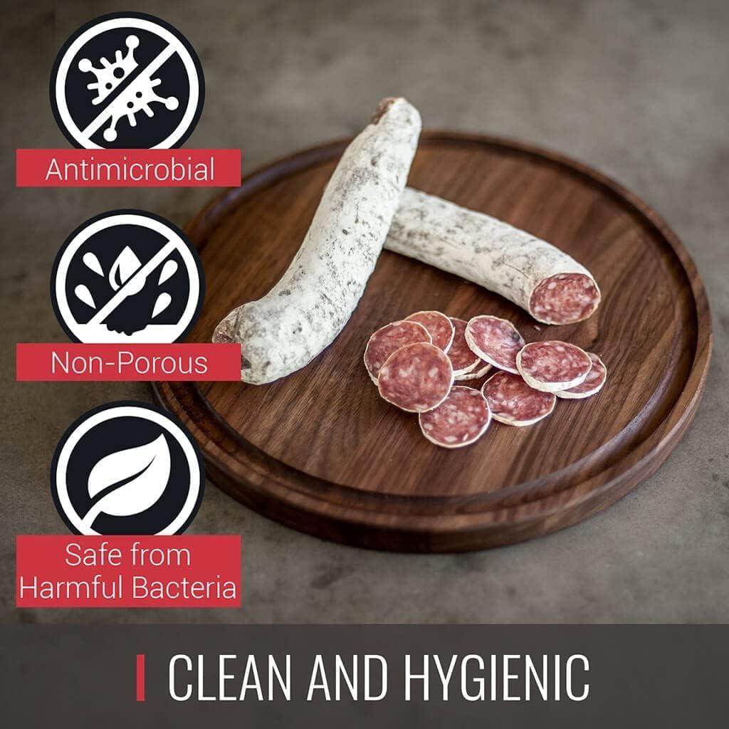 Tabla de Cortar Redonda de Nogal Virginia Boys 34.29 cm