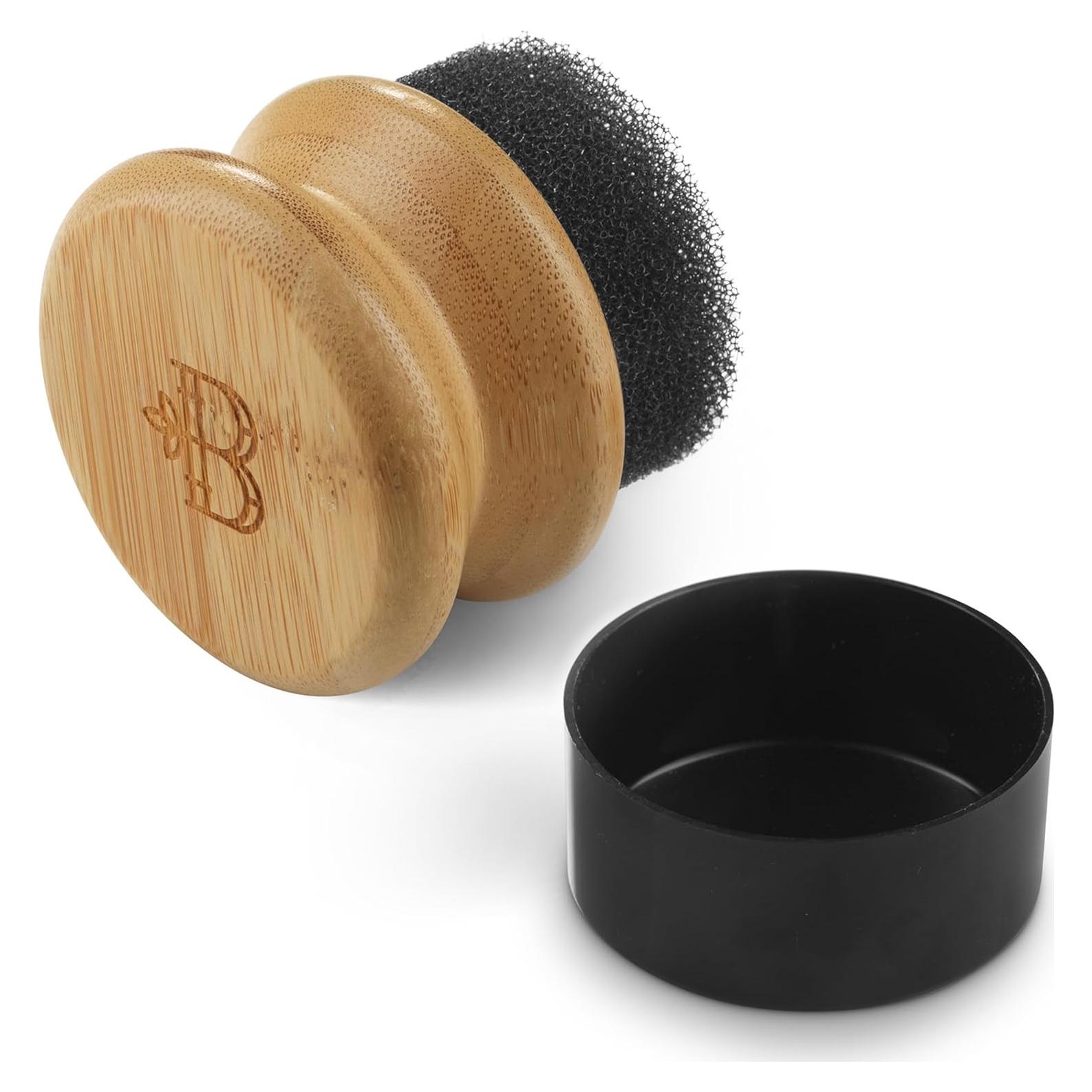 Aplicador de Aceite Bambüsi con Esponja Tratada - 6.86 cm