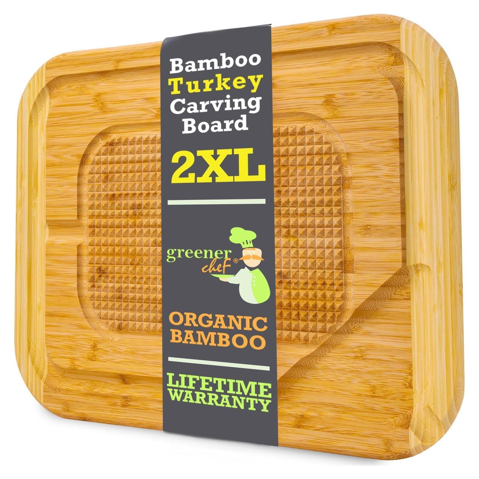 Tabla de Cortar de Carne 2XL Greener Chef 61x46cm Ecológica