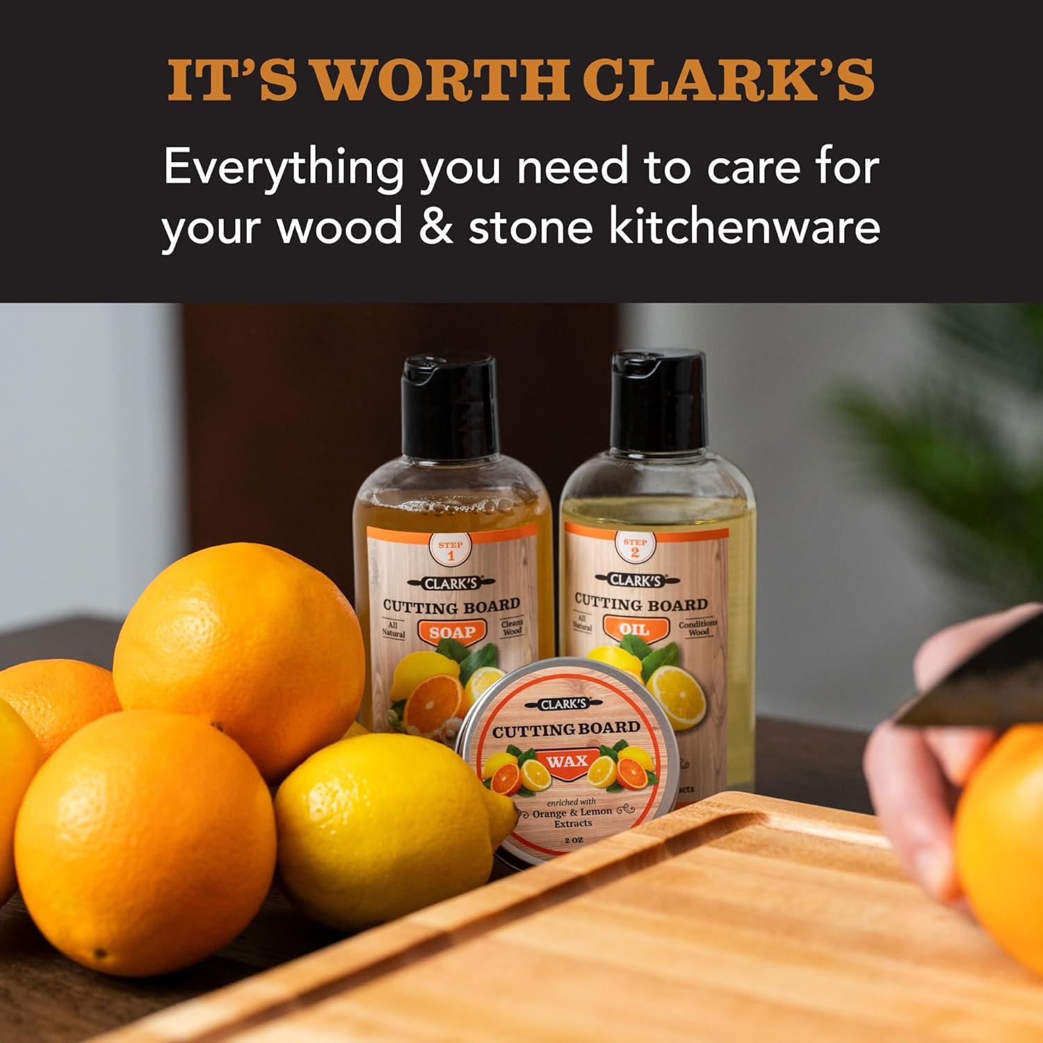 Tabla de Cortar de Madera de Arce CLARK'S 45.72x30.48cm