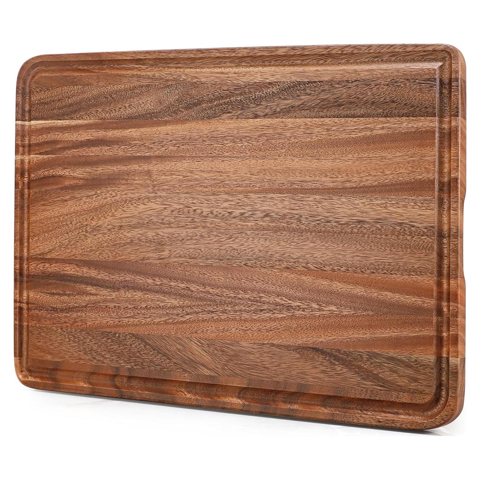 Tabla de Cortar de Madera de Acacia Caperci XXL 61x41 cm