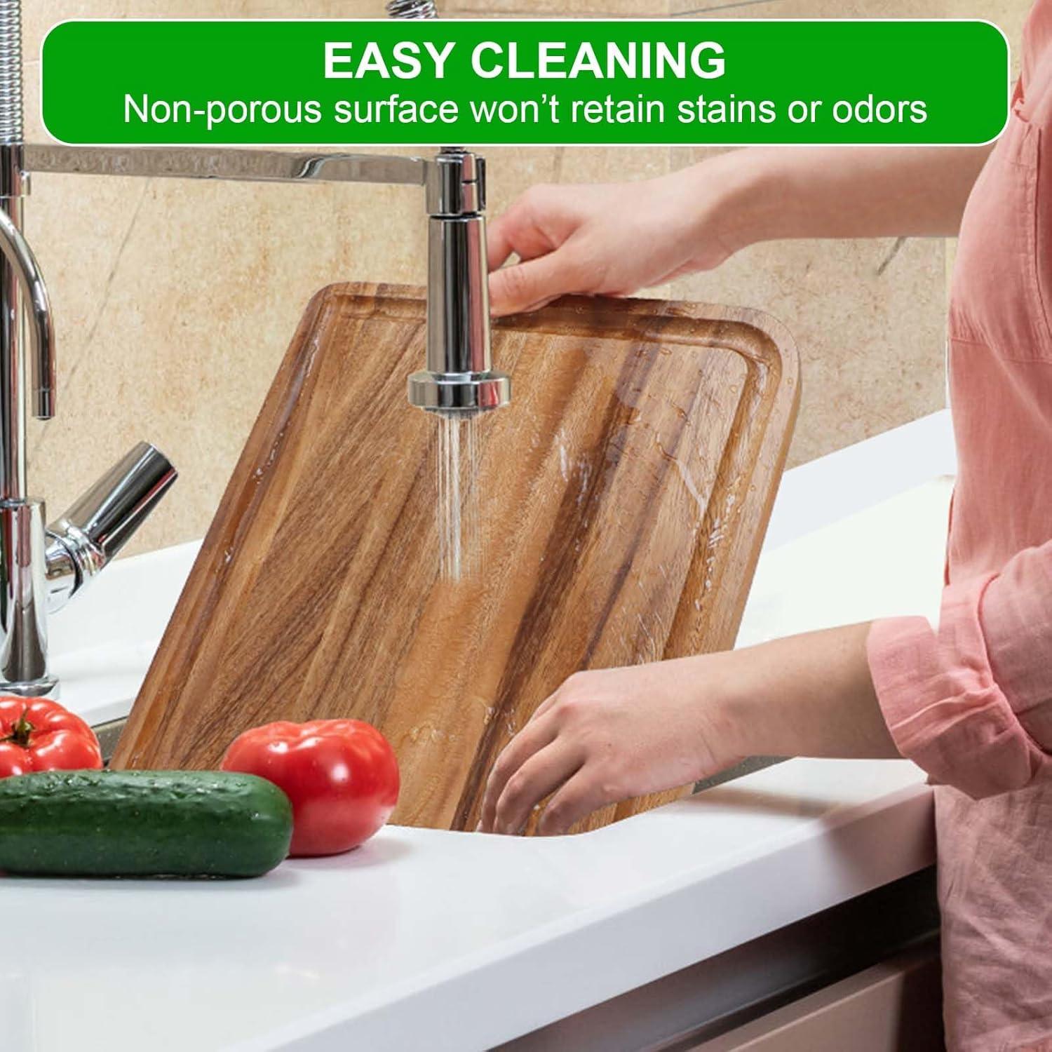 Tabla de Cortar de Madera de Acacia Caperci XXL 61x41 cm