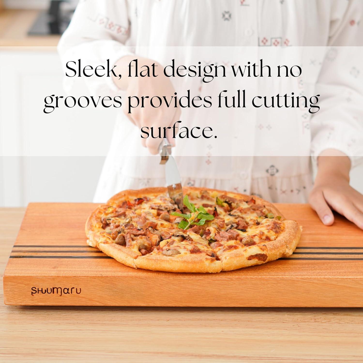 Tabla de Cortar de Madera de Caoba SHUMARU 48.3x30.5 cm