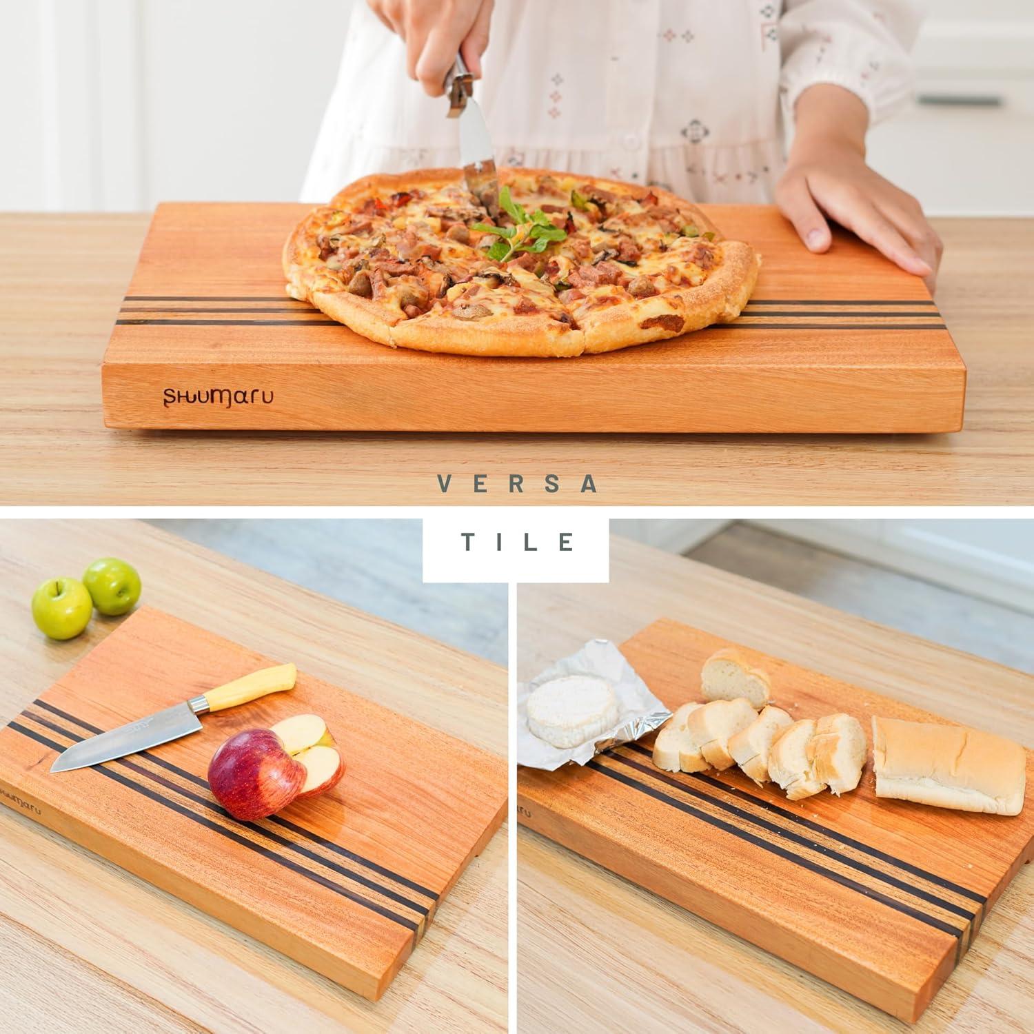 Tabla de Cortar de Madera de Caoba SHUMARU 48.3x30.5 cm