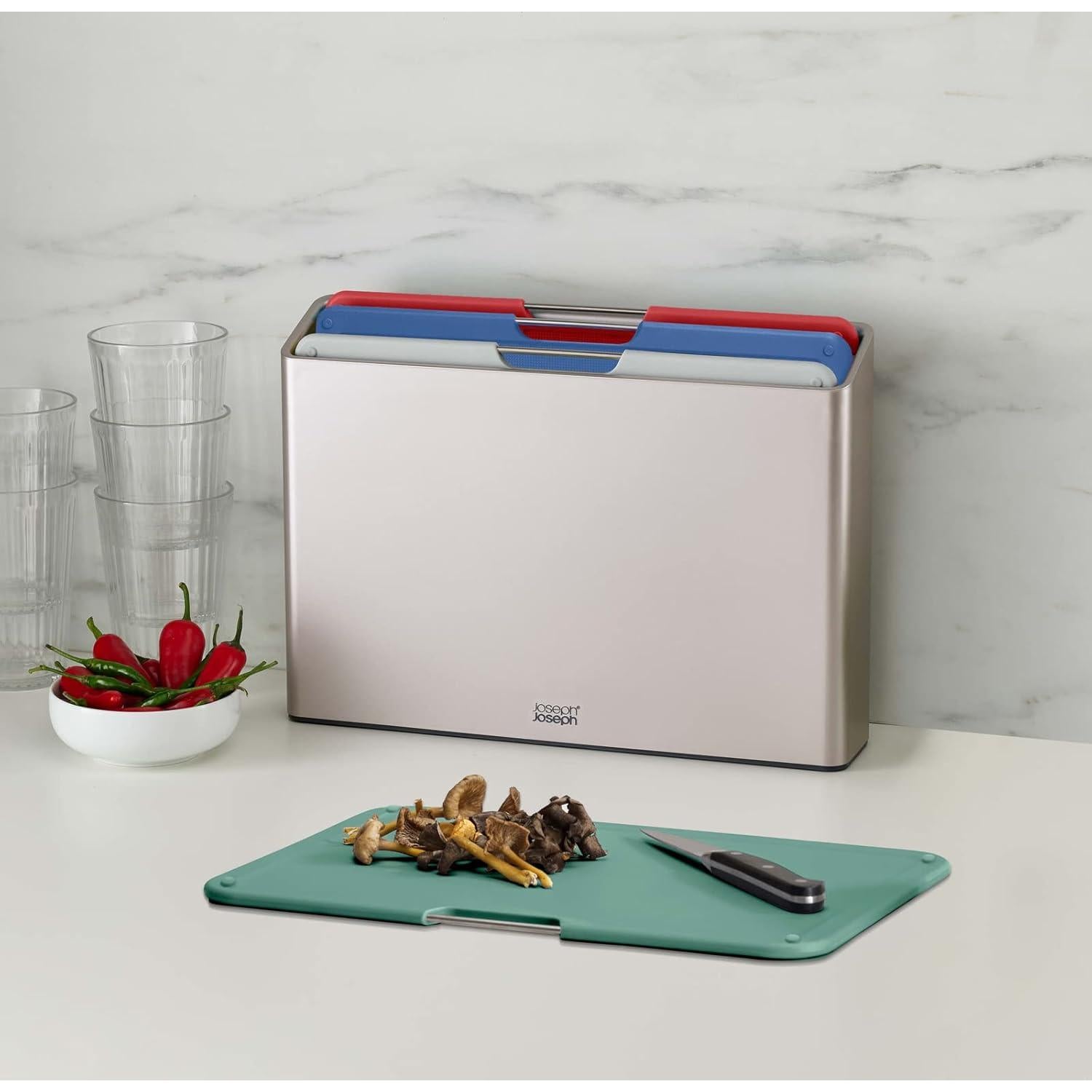 Conjunto de 4 Tablas de Cortar Joseph Joseph Folio Grande