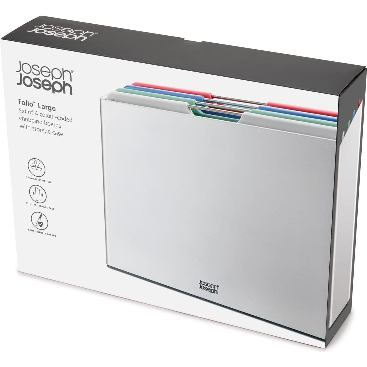 Conjunto de 4 Tablas de Cortar Joseph Joseph Folio Grande