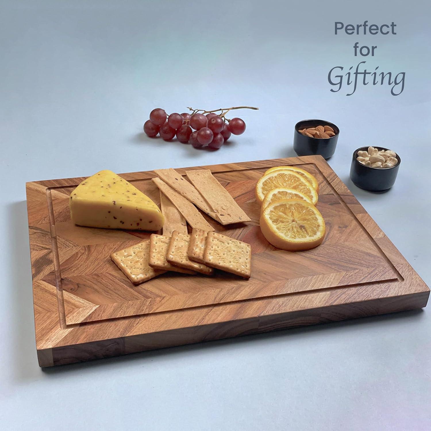 Tabla de Cortar Grande La Compañía Fine Living 40x30 cm Acacia