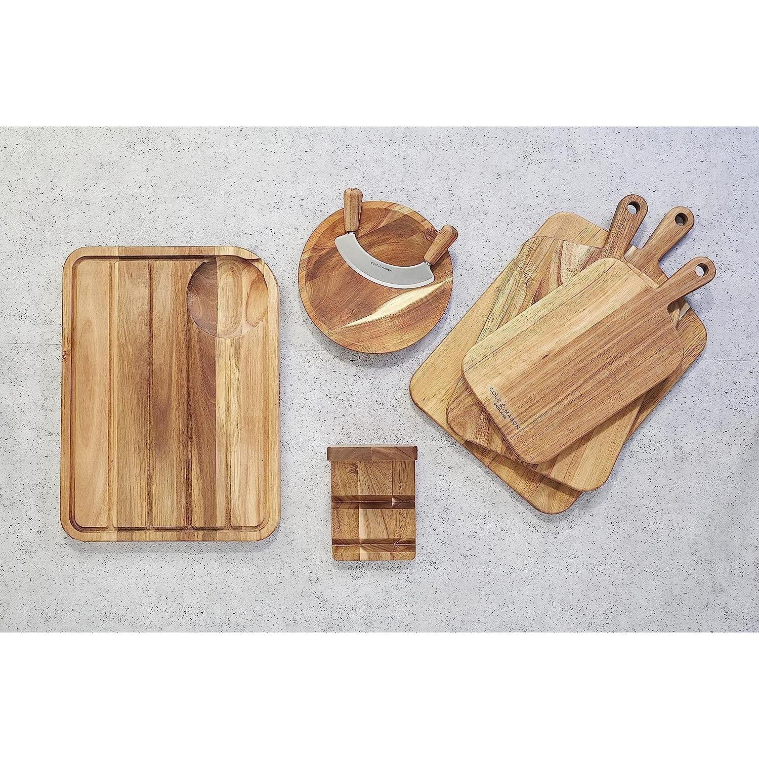 Tabla de Cortar Pequeña Cole & Mason Barkway Madera Acacia 42x21cm