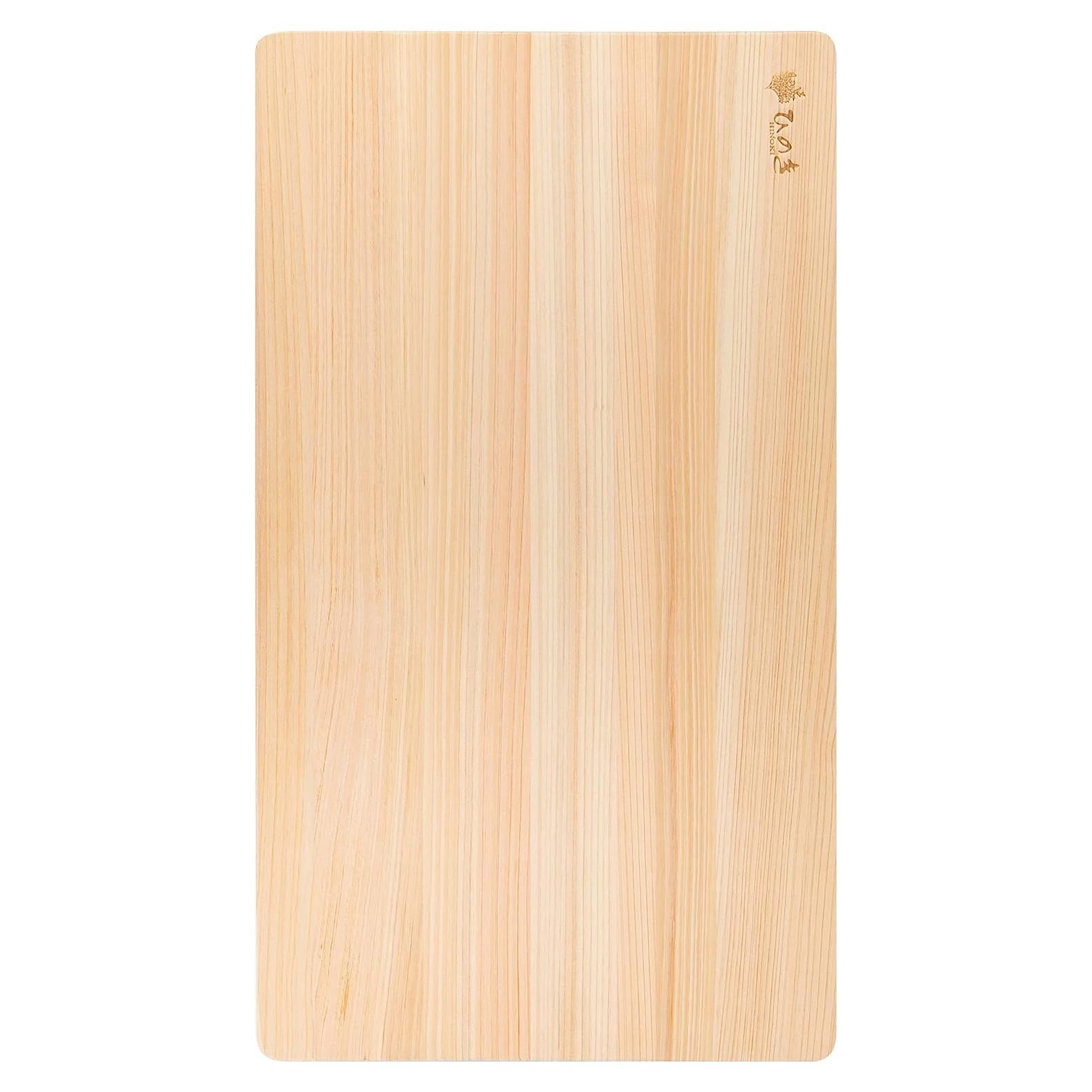 Tabla de Cortar Reversible de Madera Hinoki BOUMBI 24.9x43.9 cm