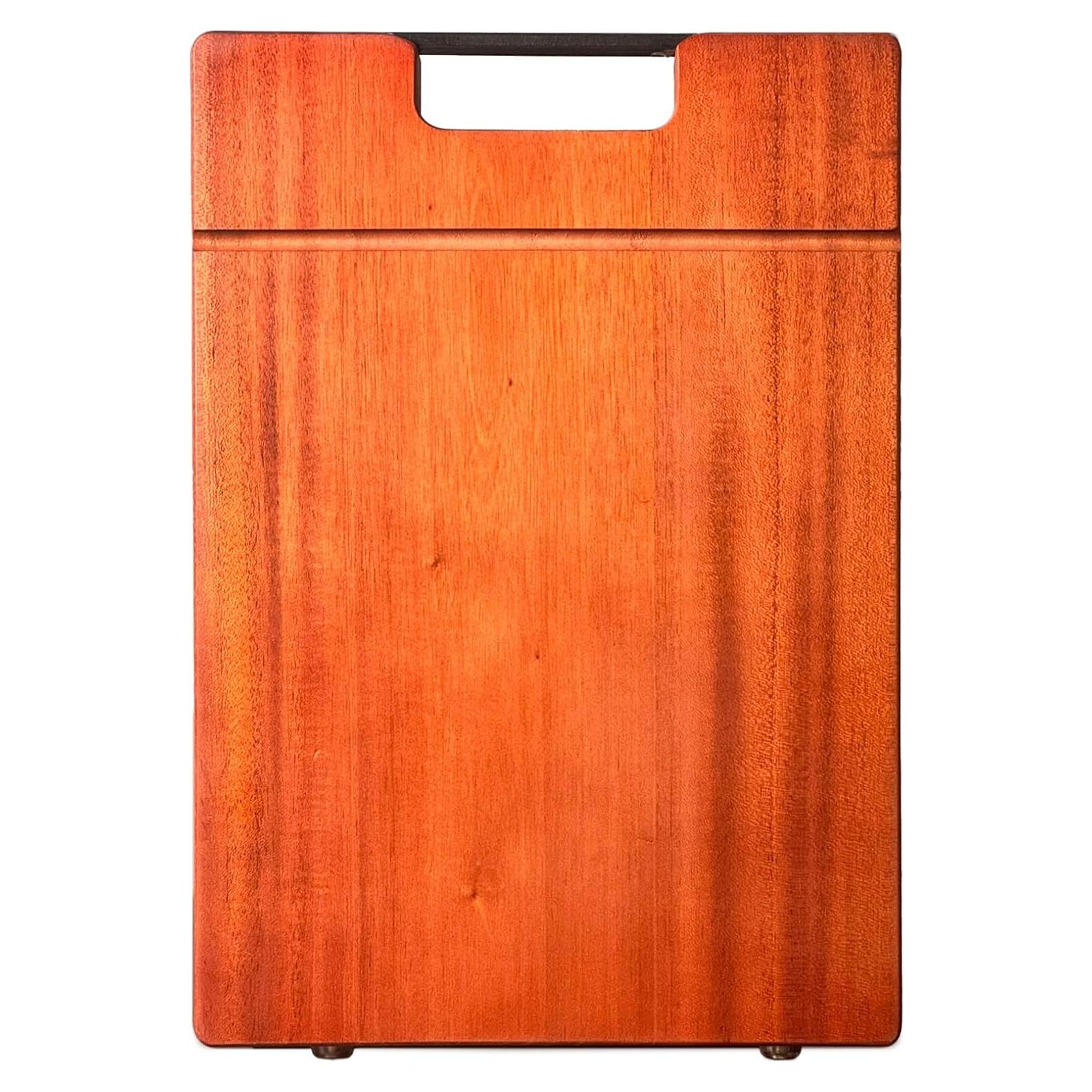 Tabla de Cortar de Madera Caoba LUBAN 40.6x27.9cm Antideslizante