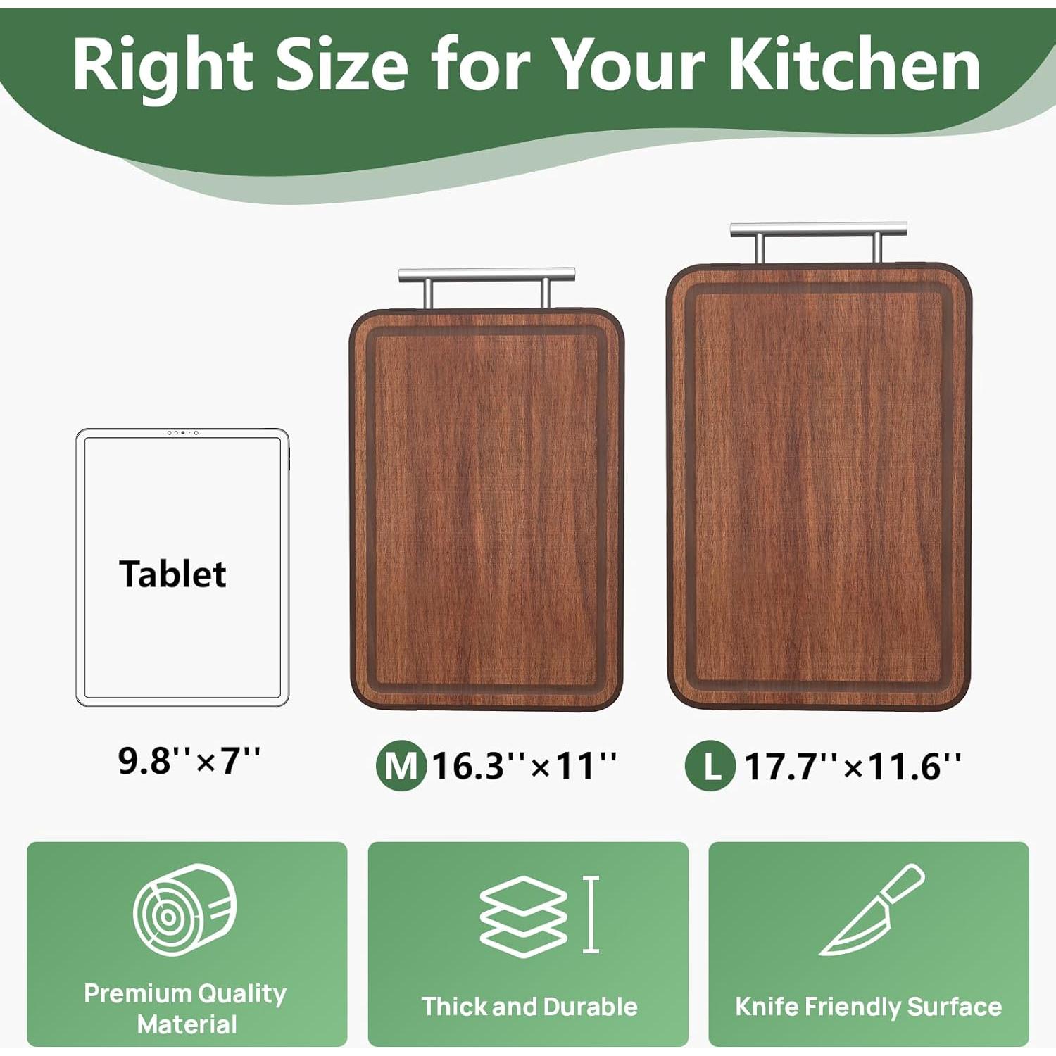 Tabla de Cortar Doble Cara Labeta 41.4x27.9 cm Acero Inoxidable