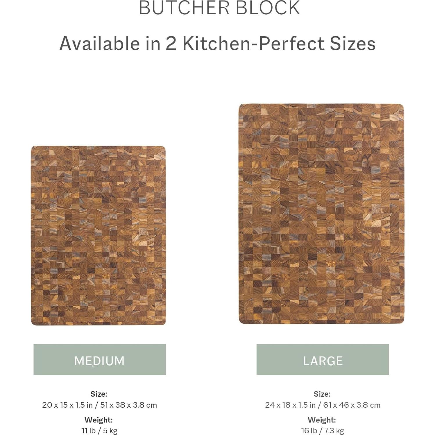 Tabla de Cortar Grande Teakhaus de Madera de Teca Ecológica