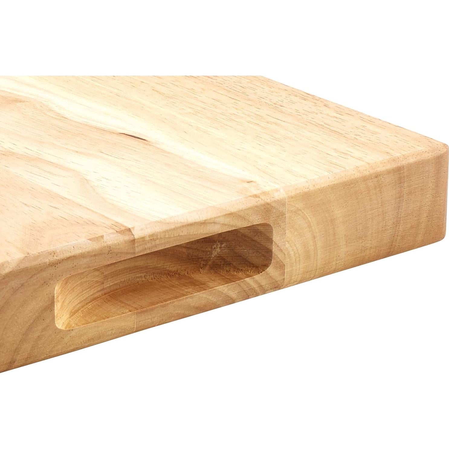 Tabla de Cortar de Madera Winco WCB-1218 30x45 cm Beige