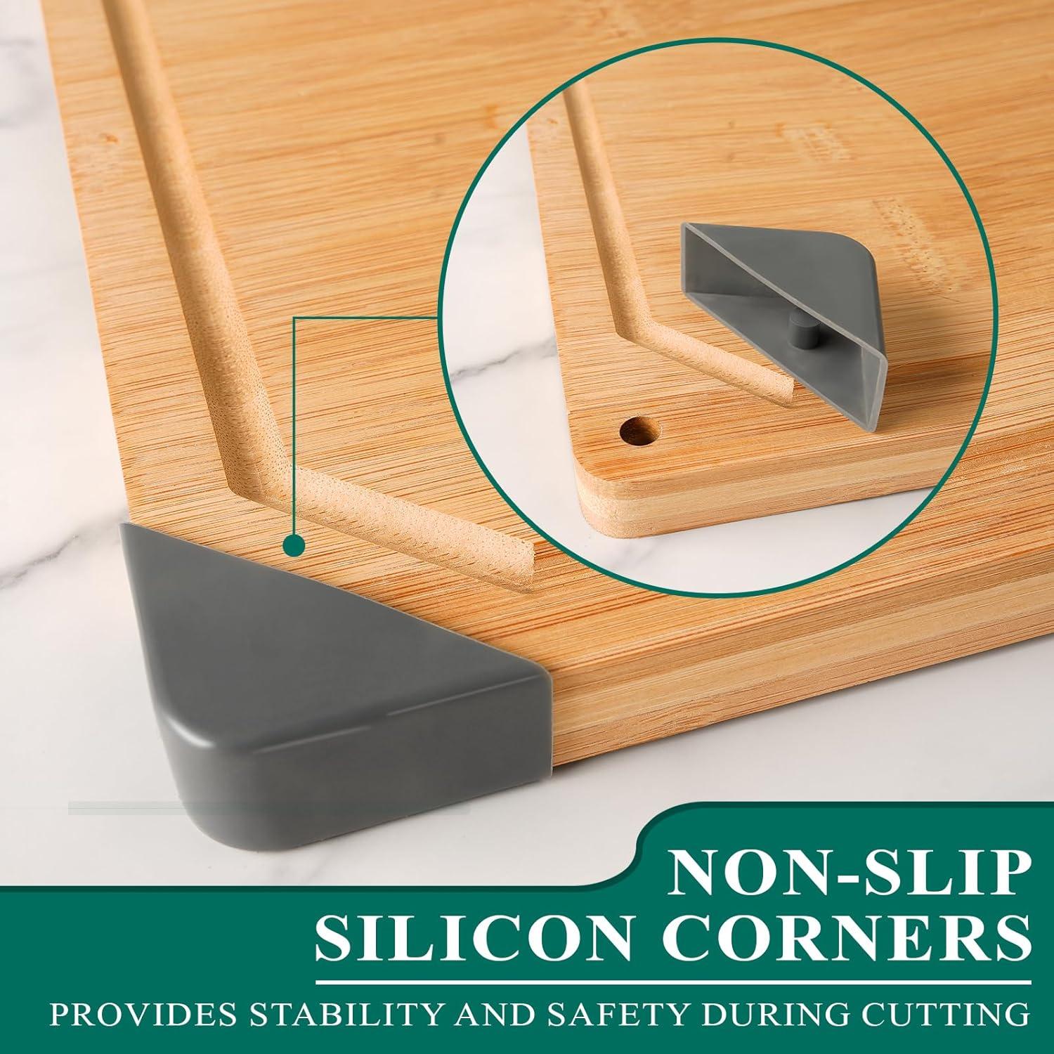 Tabla de Cortar de Bambú Empune XL 43.9x29cm Antideslizante