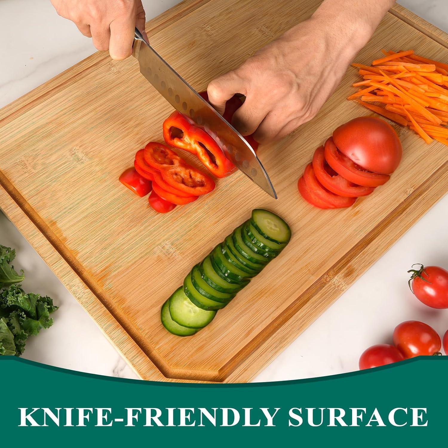 Tabla de Cortar de Bambú Empune XL 43.9x29cm Antideslizante