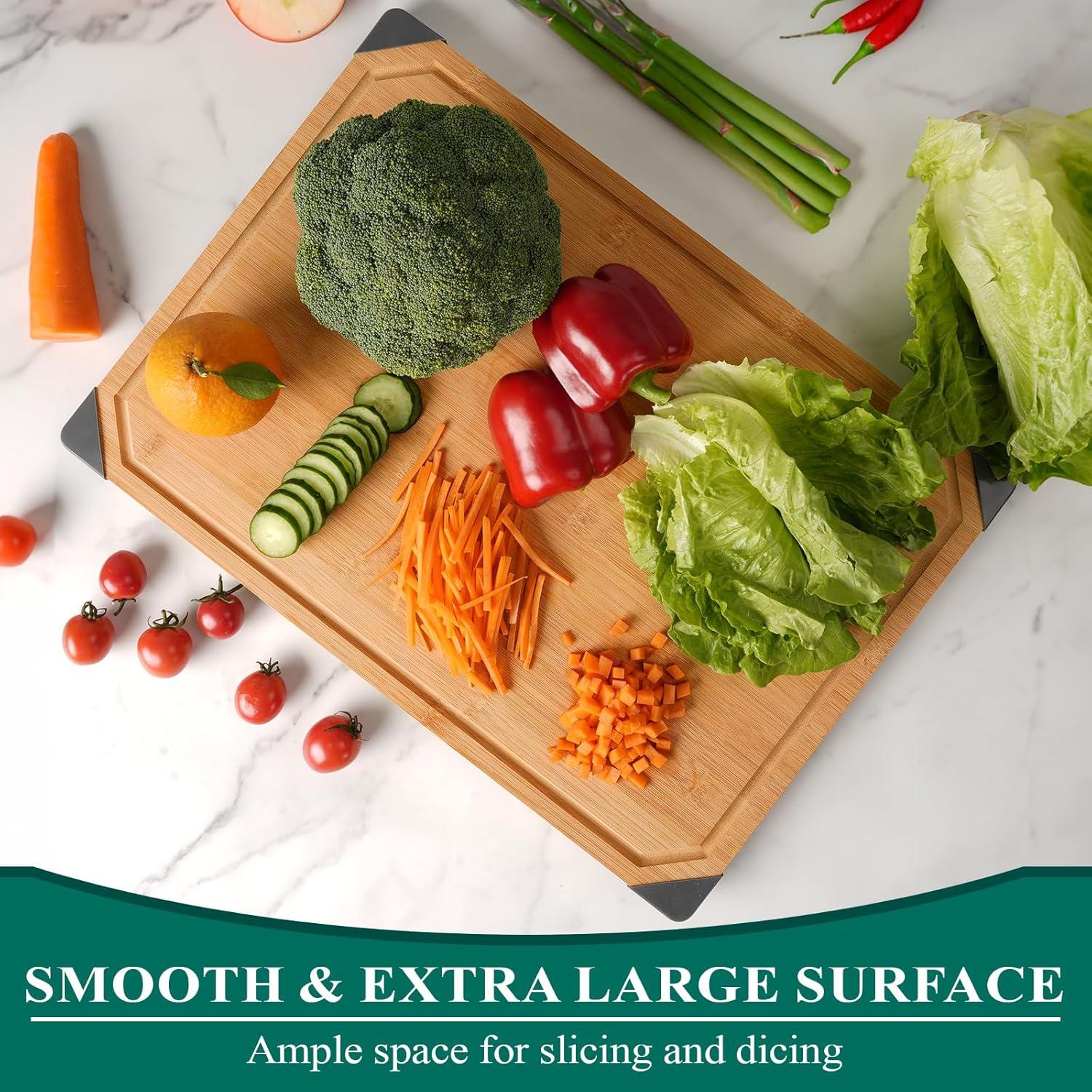 Tabla de Cortar de Bambú Empune XL 43.9x29cm Antideslizante