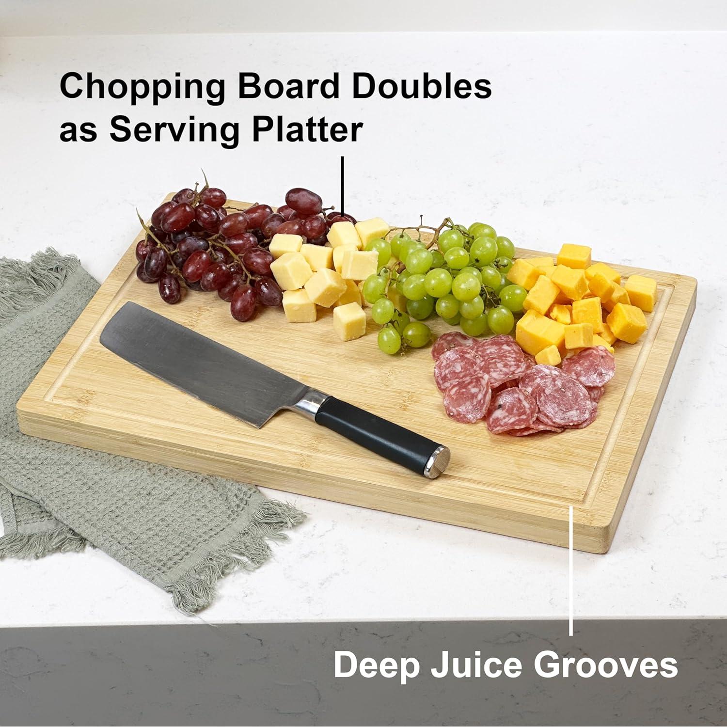 Tabla de Cortar de Bambú Bam & Boo 45x30 cm Ecológica