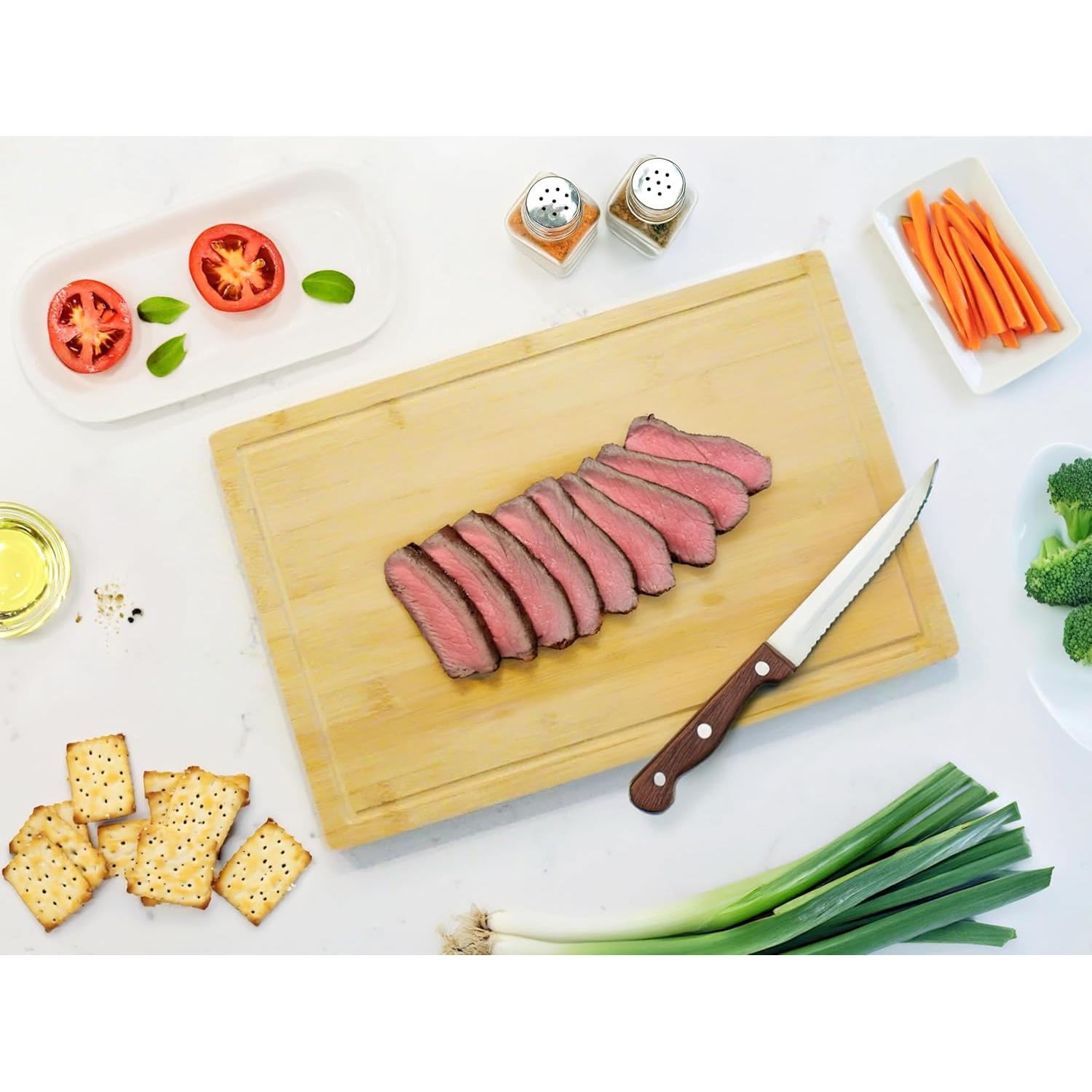 Tabla de Cortar de Bambú Bam & Boo 45x30 cm Ecológica