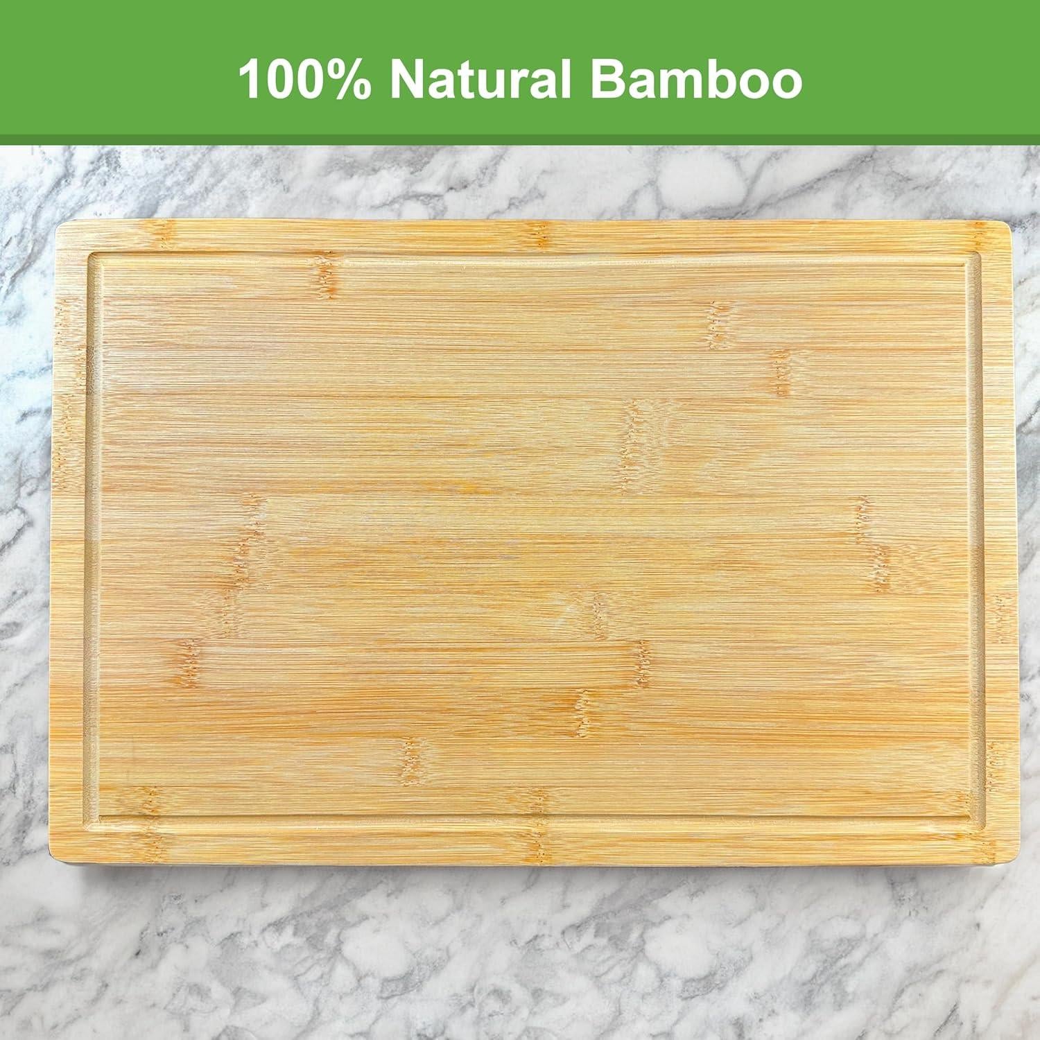 Tabla de Cortar de Bambú Bam & Boo 45x30 cm Ecológica