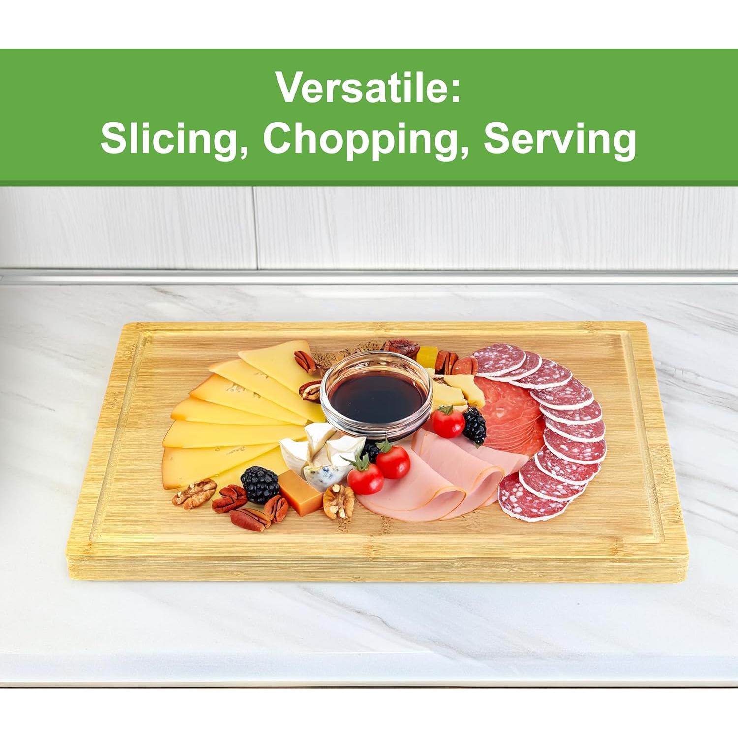 Tabla de Cortar de Bambú Bam & Boo 45x30 cm Ecológica