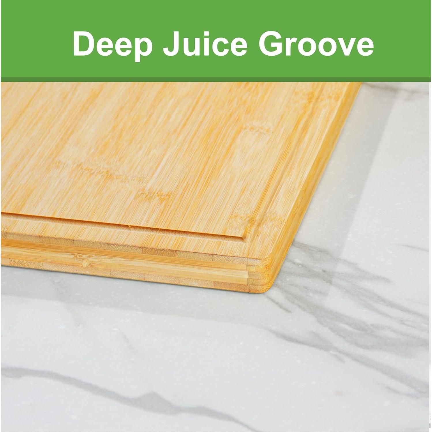 Tabla de Cortar de Bambú Bam & Boo 45x30 cm Ecológica